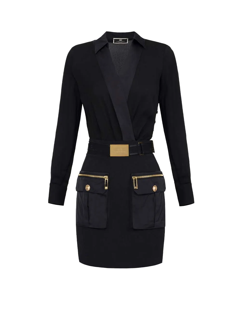 Abito Donna Elisabetta Franchi AB65546E2-110 Abito corto
