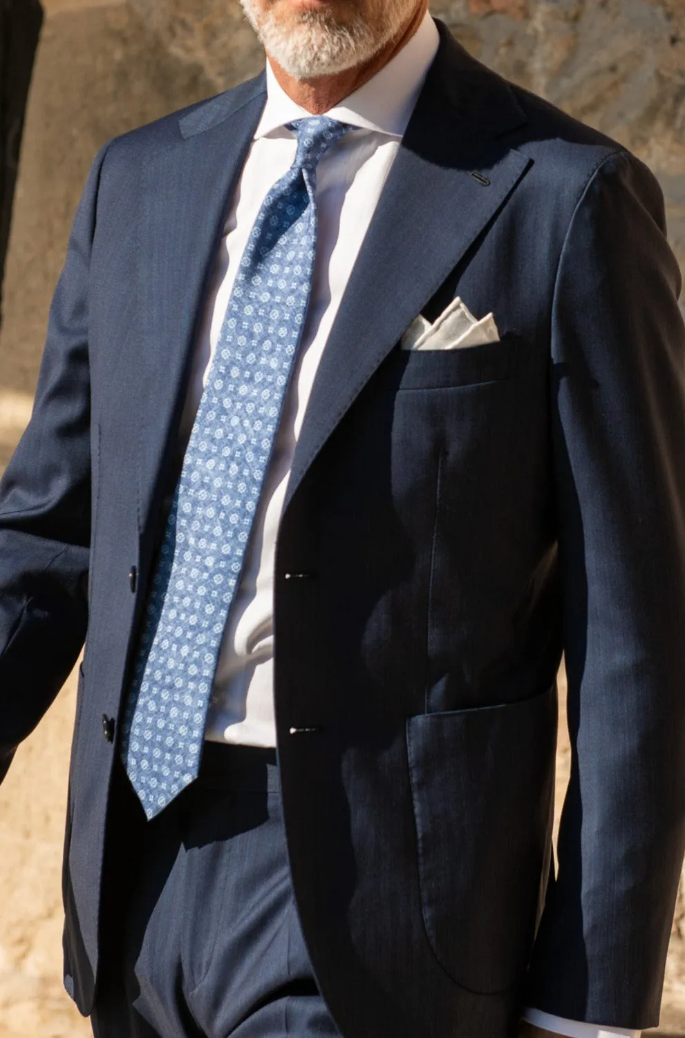 Abito solaro blu - Made in Italy    