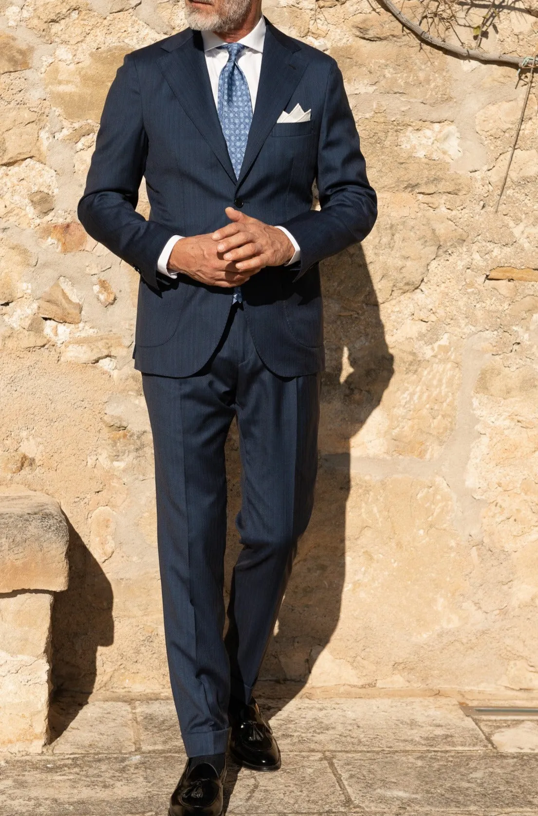 Abito solaro blu - Made in Italy    