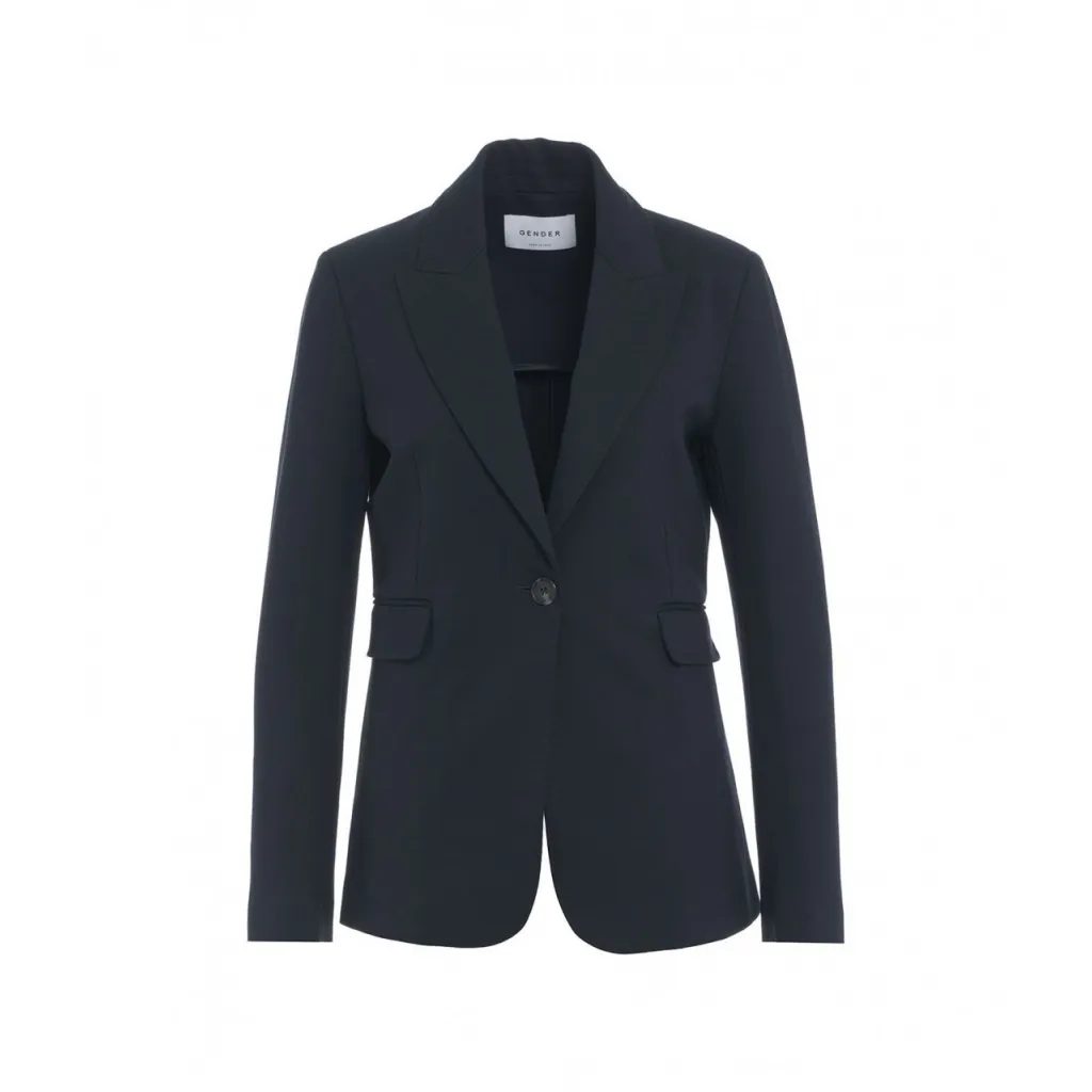 Blazer monopetto blu scuro