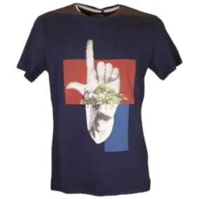 Blend  ---------    ------------ t-shirt uomo - blu
