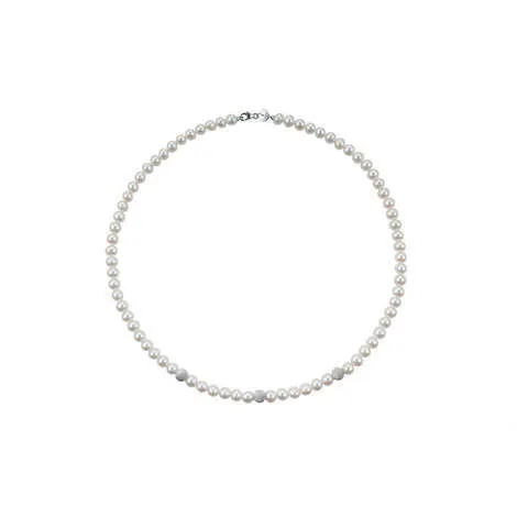 BLISS Collana Di Perle Da Donna In Oro Bianco Di Bliss Paradise 20066837