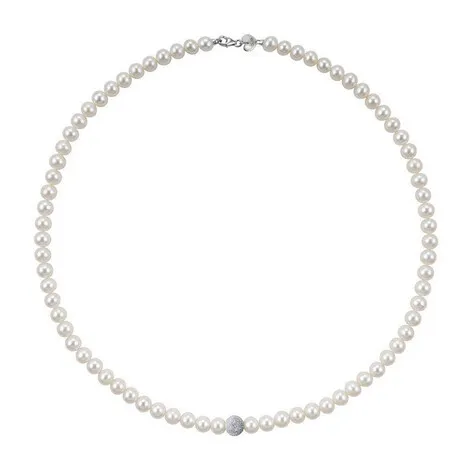 BLISS Collana Di Perle In Oro Bianco Di Bliss Da Donna 20066890