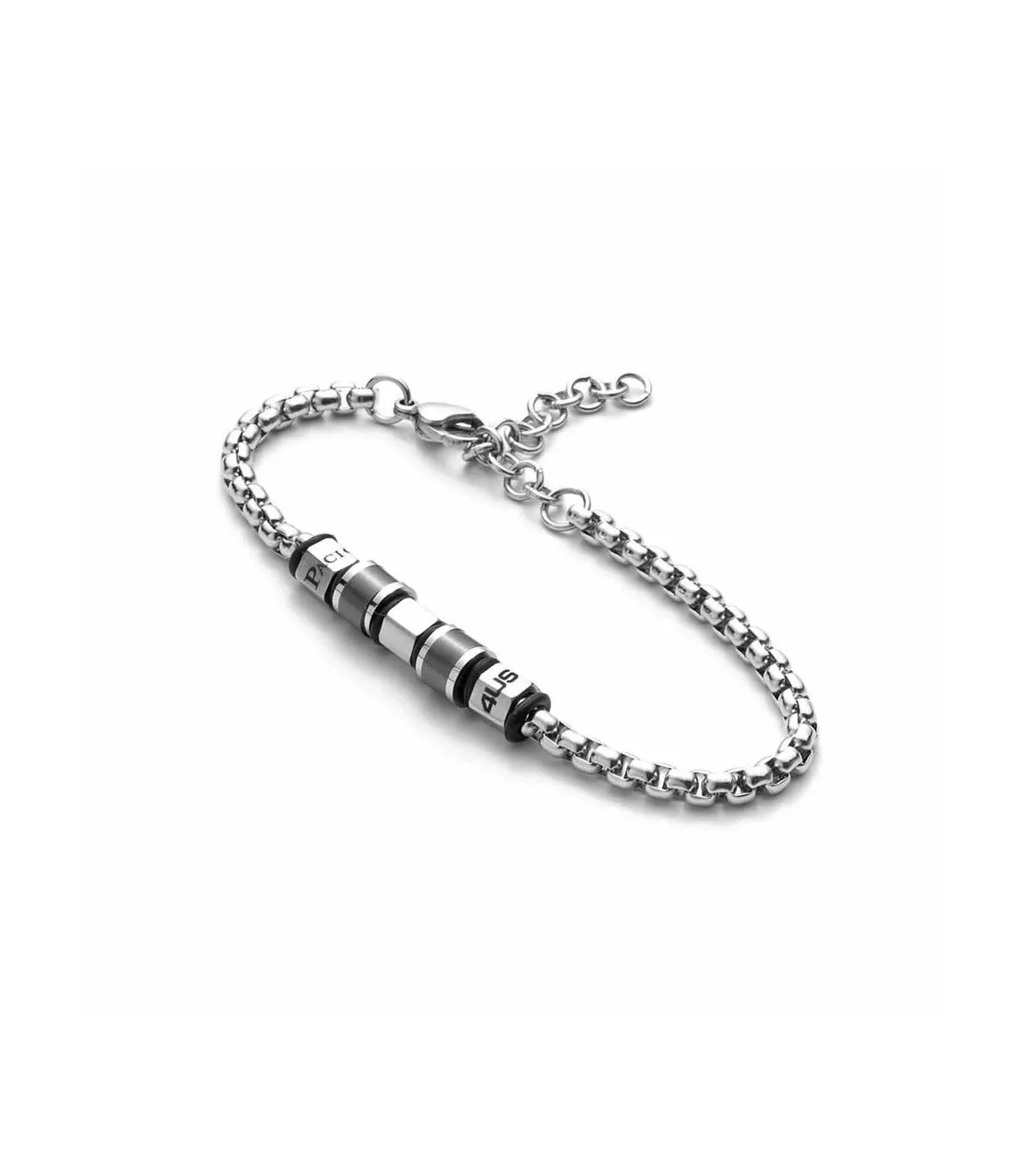Bracciale Uomo Cesare Paciotti Cube Nero 4UBR3526