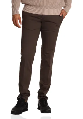 Bugatti Uomo Pantaloni 18434639680 Marrone