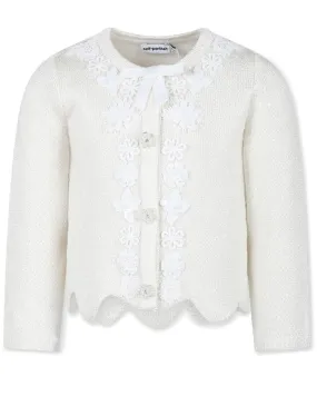 Cardigan in maglia con paillettes Self-Potrait A/I 2024
