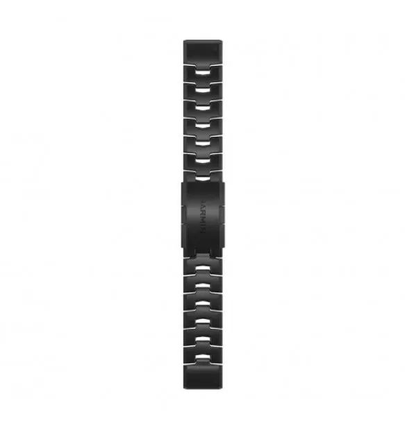 Cinturino Garmin QuickFit titanio nero 22 mm 010-12863-09