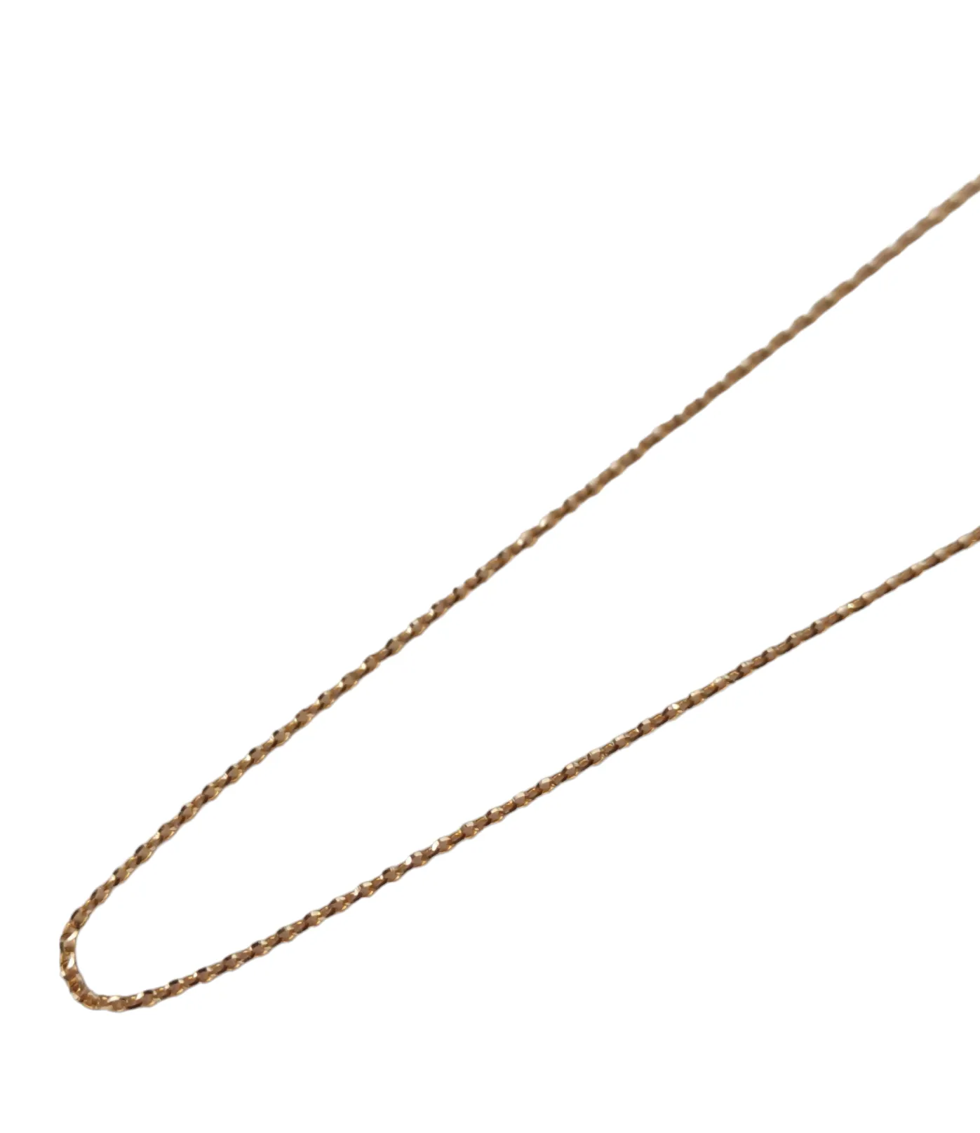 Collana rolò diamantata in oro giallo e bianco