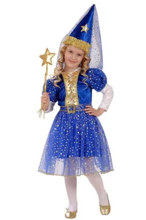 Costume carnevale bambina Fata del cielo blu