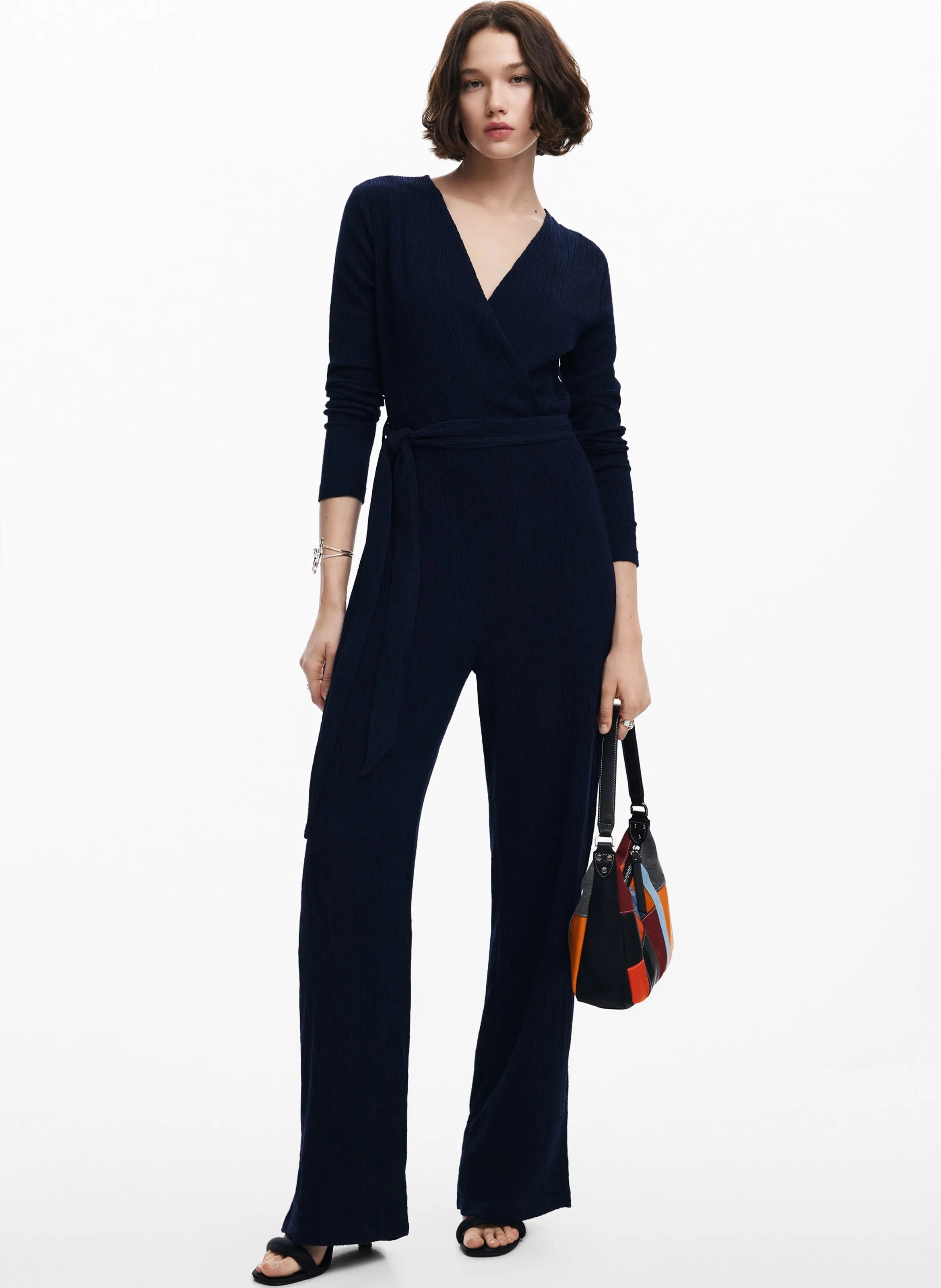  DESIGUAL   Tuta con scollo a V | Blu