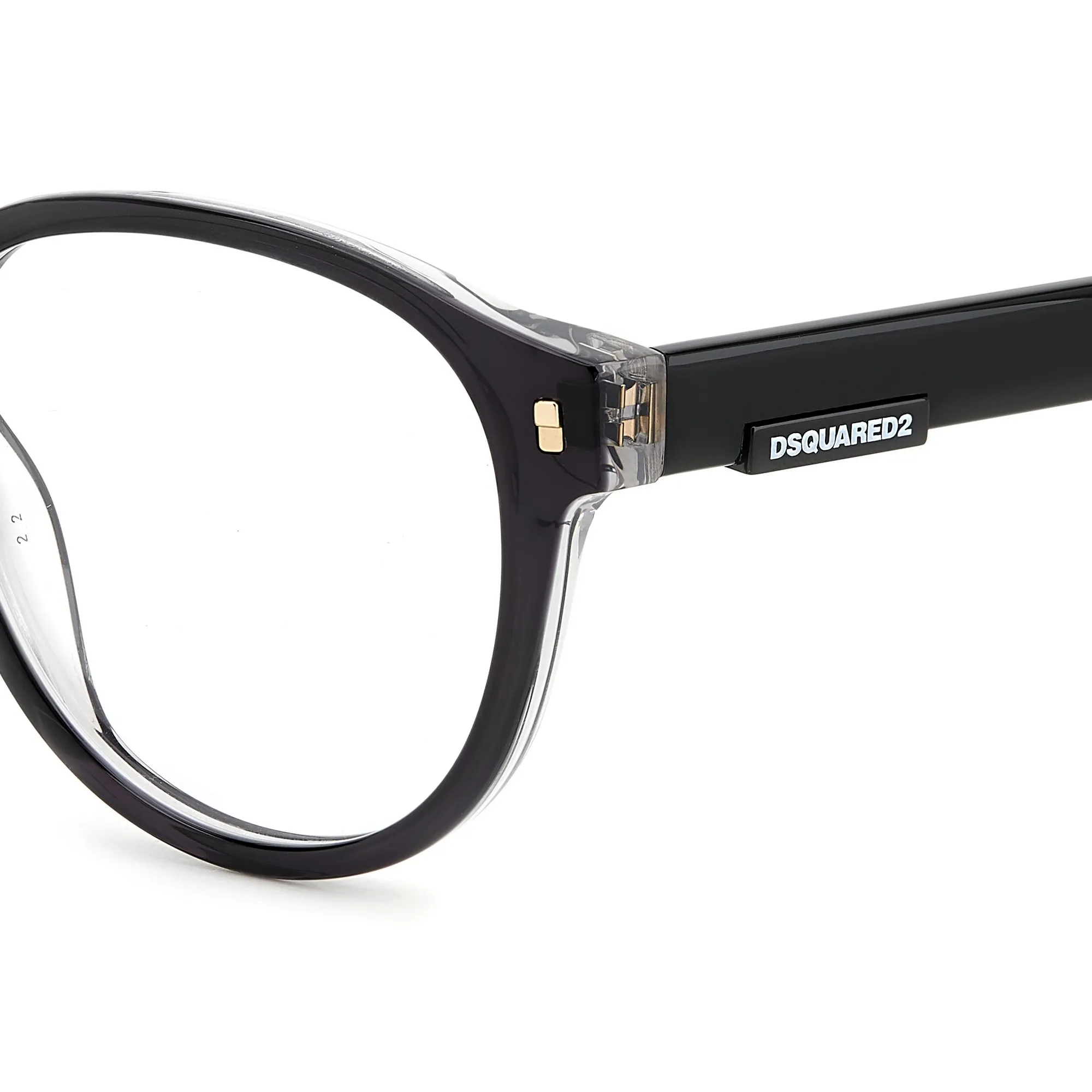  Dsquared2 D2 0049 - 7C5 Cristallo Nero | Occhiale Da Vista Uomo 