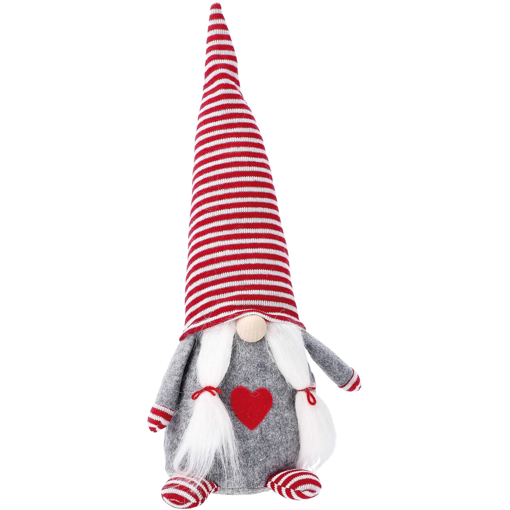 Folletto Natalizio AD TREND colore Bianco, Rosso, Grigio/Argento