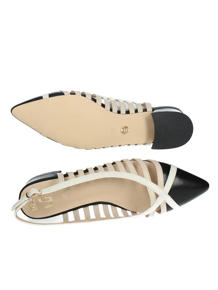 GOLD & GOLD  DECOLLETE' GD65 NERO/BEIGE