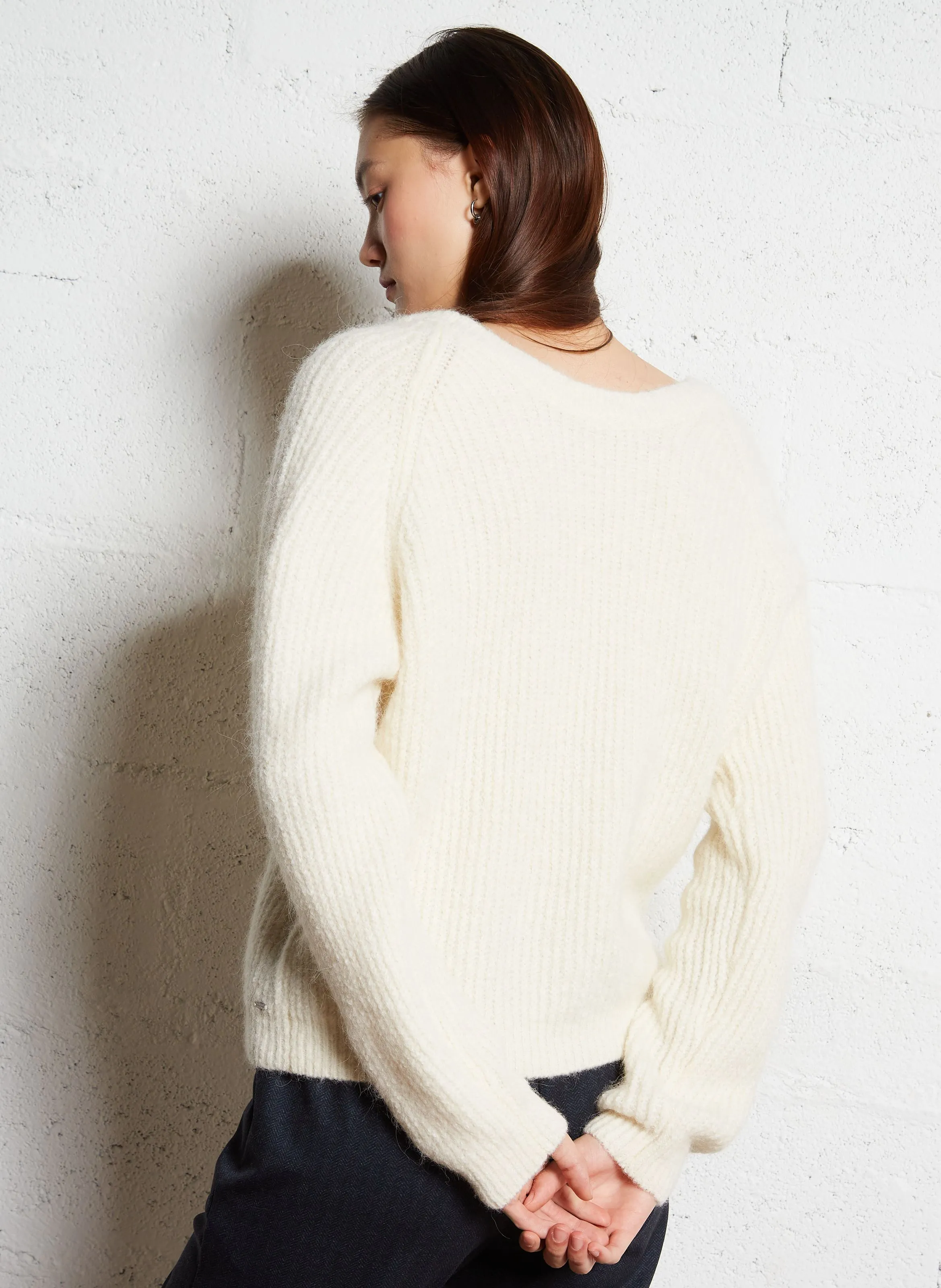  IKKS   Cardigan oversize | Bianco