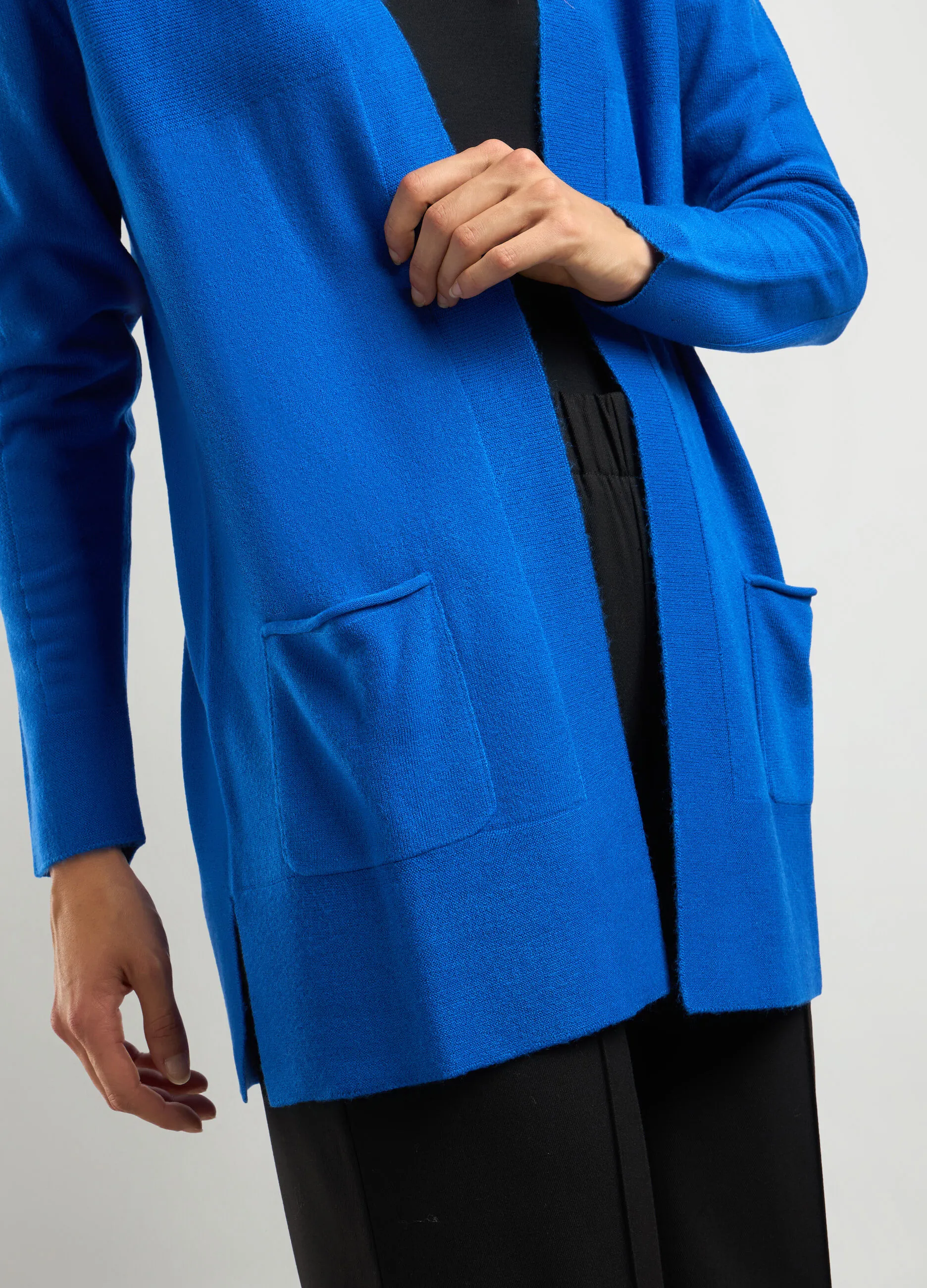 IWIE  Cardigan aperto tricot donna