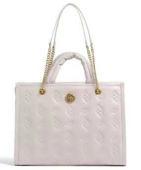  Liu Jo Oskana Borsa shopper pelle sintetica avorio  