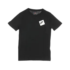 Maglietta Ragazzo Jumpman Stack Classic Tee Black