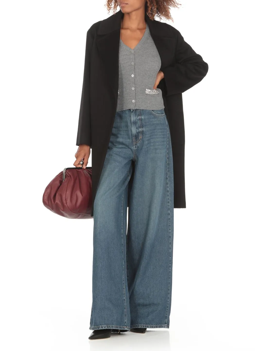 Max Mara Studio Cardigan in lana vergine 