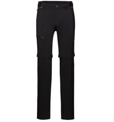 Pantaloni da trekking Mammut Runbold Zip Off Pants (nero) uomo
