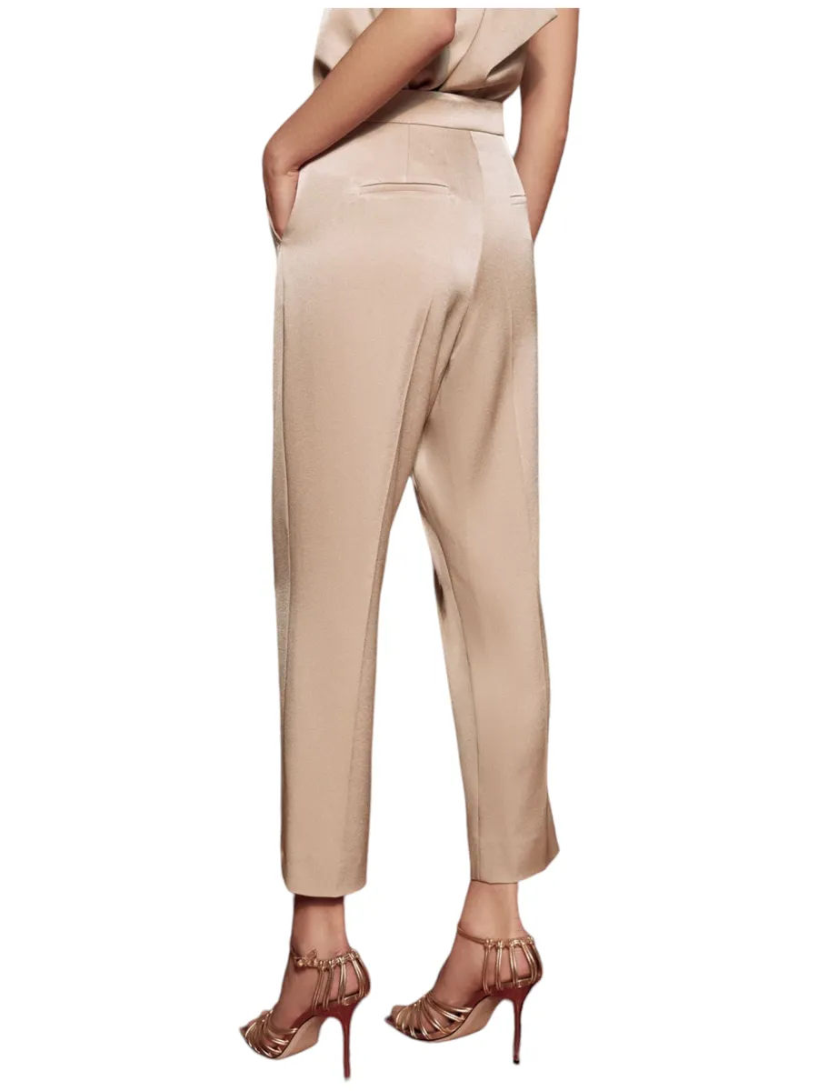 Pantaloni in satin Perla