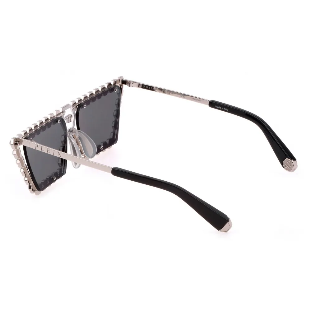 Philipp Plein - Plein Crystal Lush - Argento - Occhiali da Sole - Philipp Plein Eyewear - New Exclusive Luxury Collection
