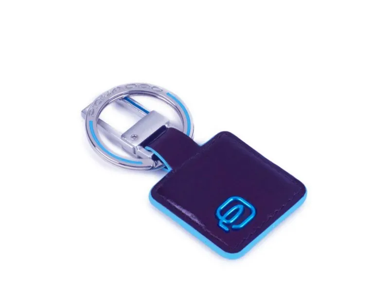 PIQUADRO PORTACHIAVI IN PELLE BLUE SQUARE PC3757B2