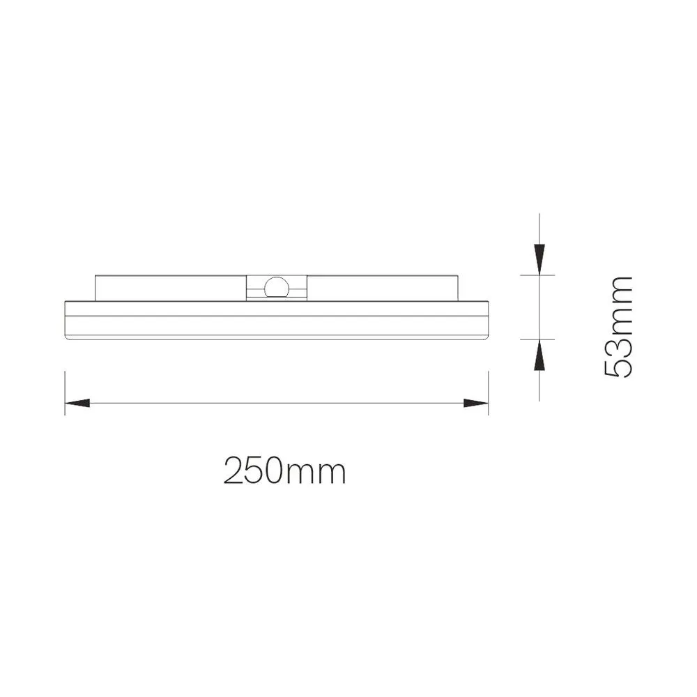 Plafoniera Tonda Kora Led 20w CCT Switch 2700k/3200k/4000k IP54 Beneito Faure 4832
