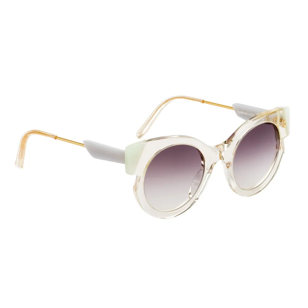 Portrait Eyewear - Das Model Champagne (C.04) - Occhiali da Sole - Realizzati a Mano in Italia - Exclusive Luxury Collection