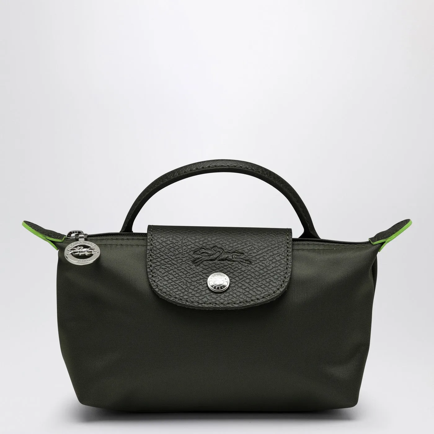 Sacchetto frizione colorato della foresta verde longchamp