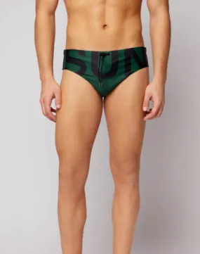 Sundek Costume Slip Mare con Logo