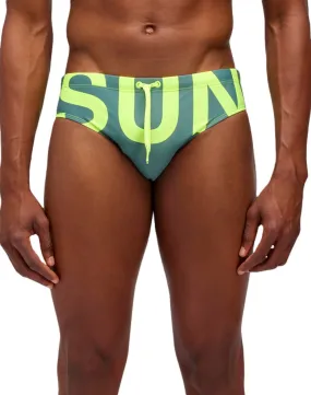 Sundek Slip Mare con Logo Bicolore