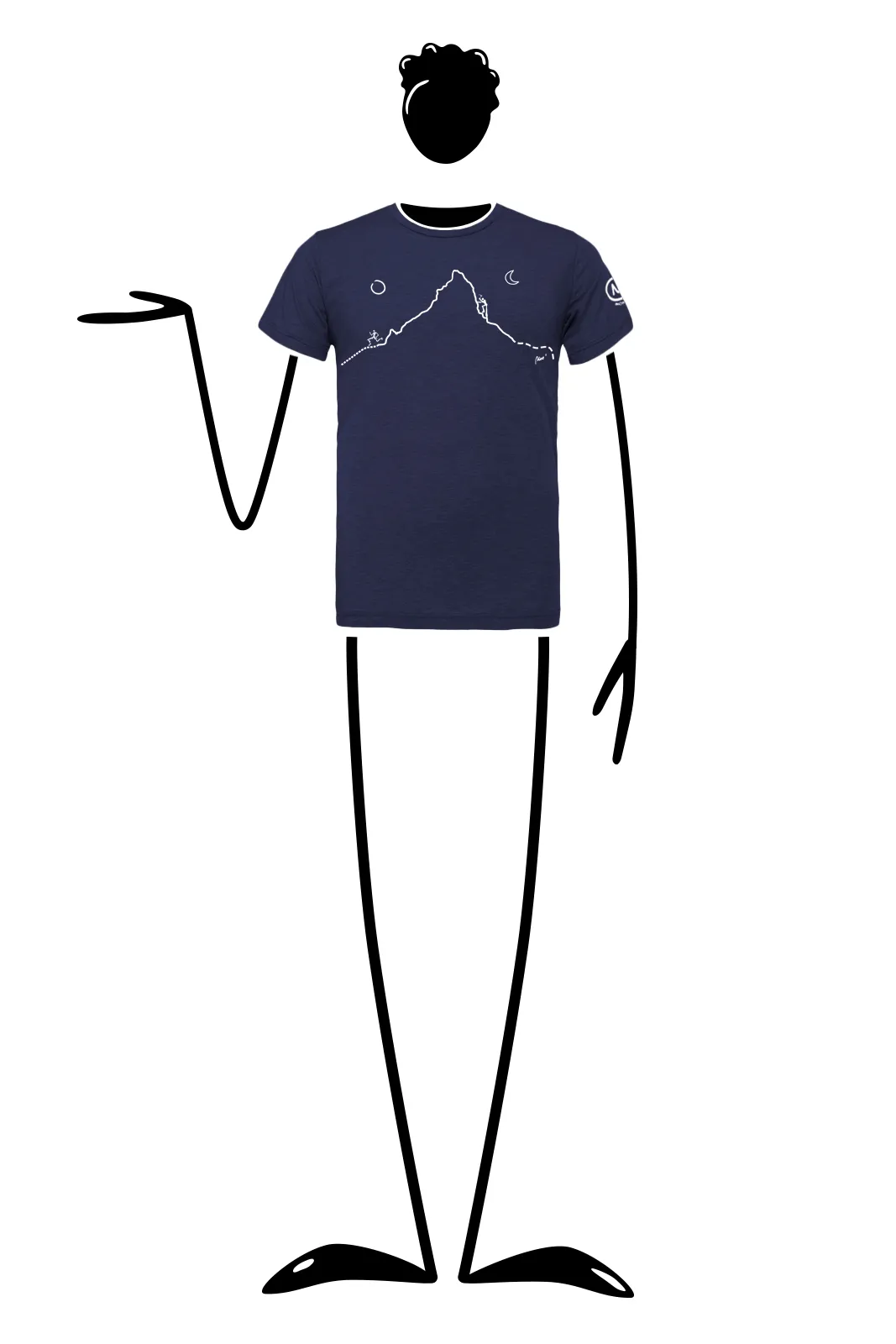 --T-shirt Homme “Hervé” HASH TEC-