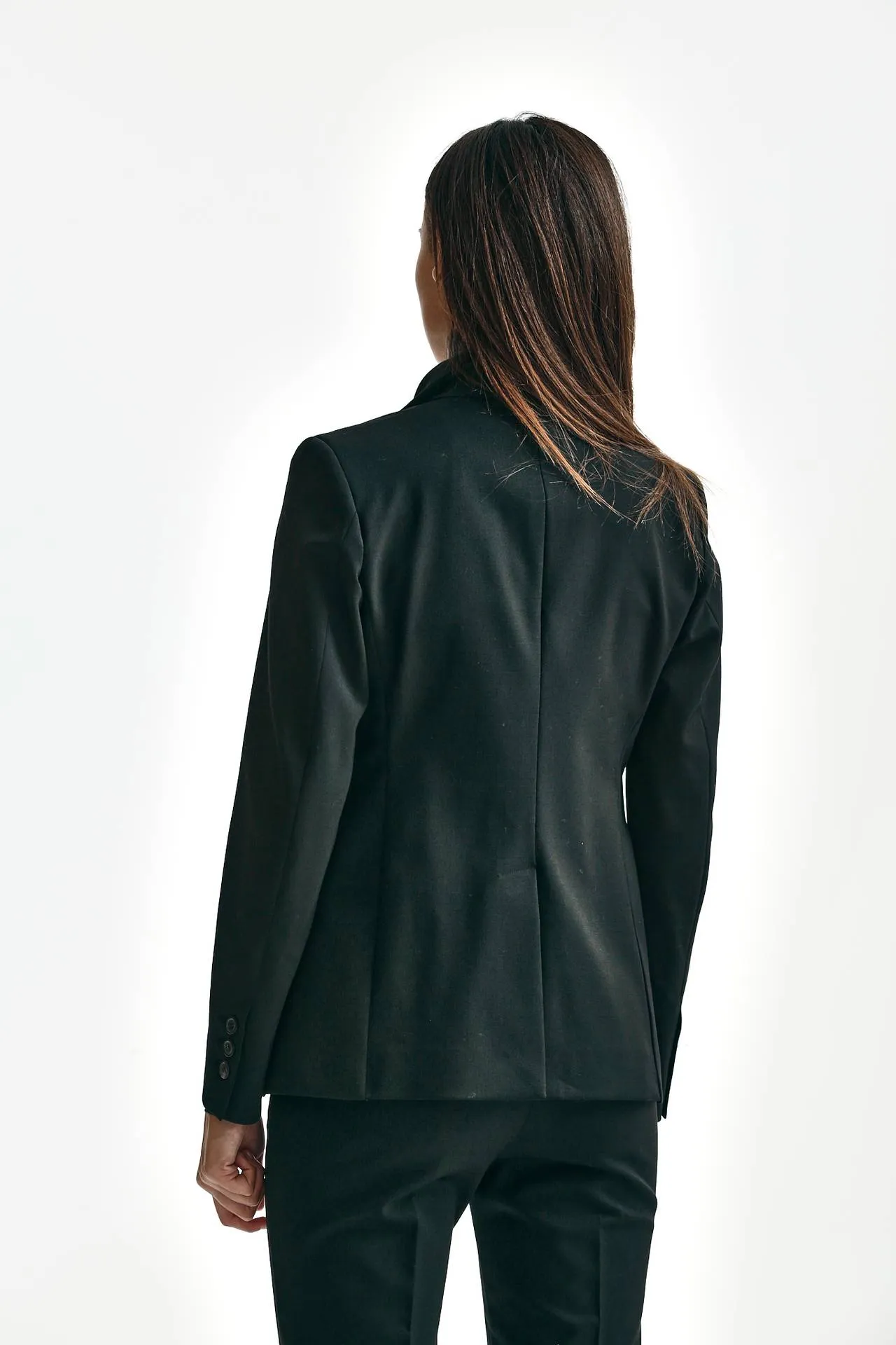 Tailleur monopetto nero 