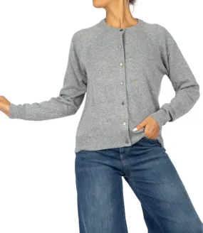 VICOLO Vicolo cardigan grigio donna