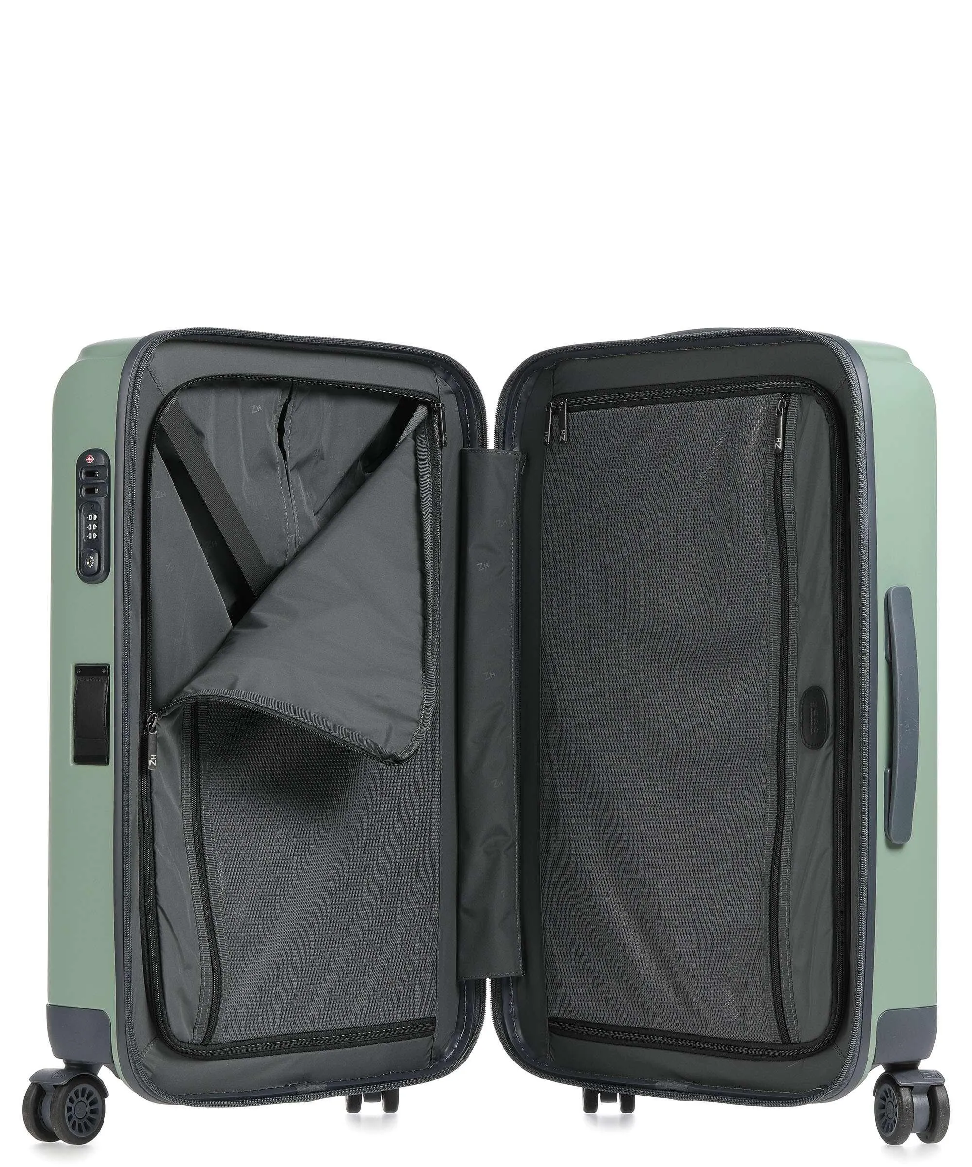  Zero Halliburton Edge Lightweight Collection Valigia trolley (4 ruote) verde 66 cm  